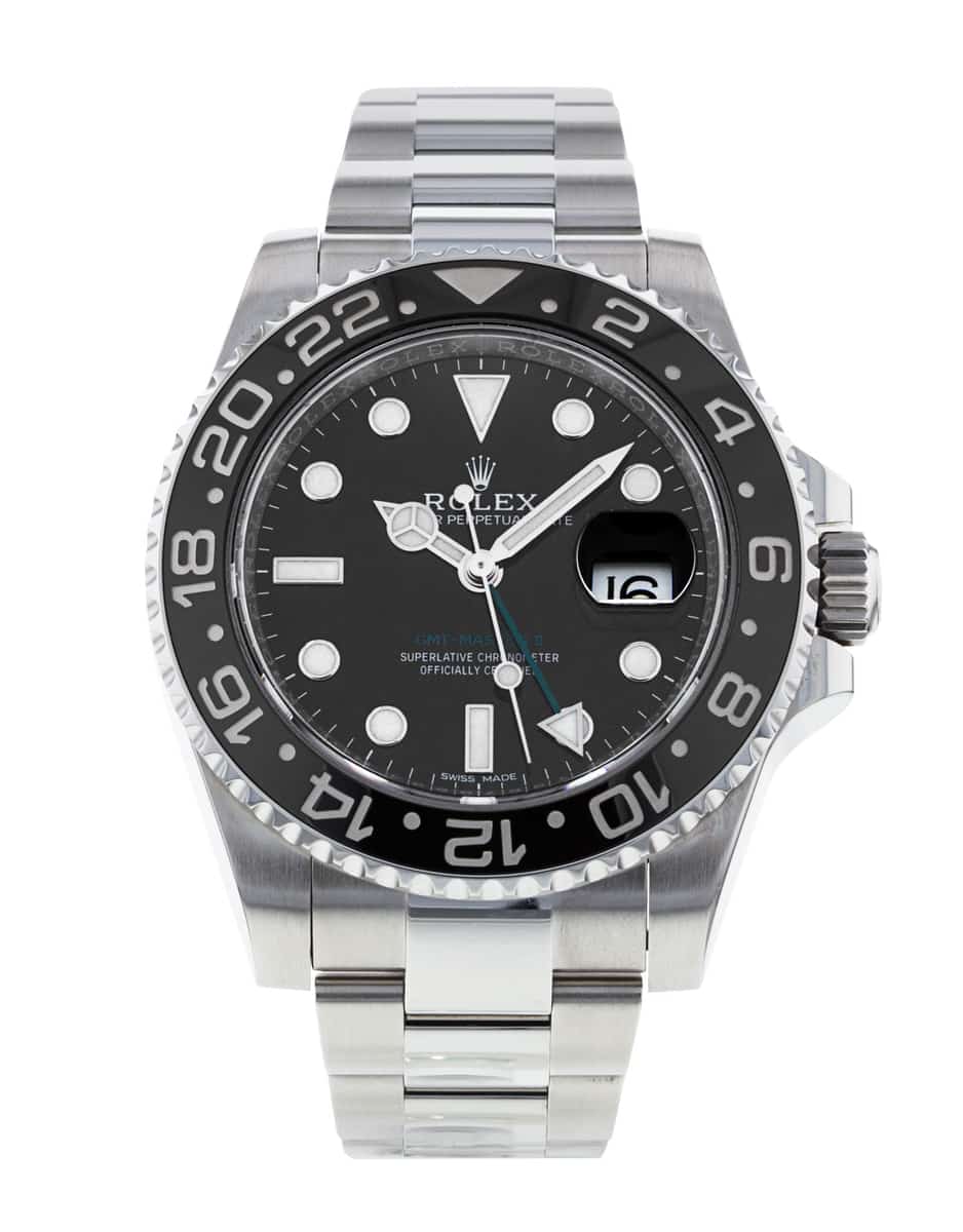 Pre Owned Rolex GMT Master II 116710 LN Watch Watchfinder Co